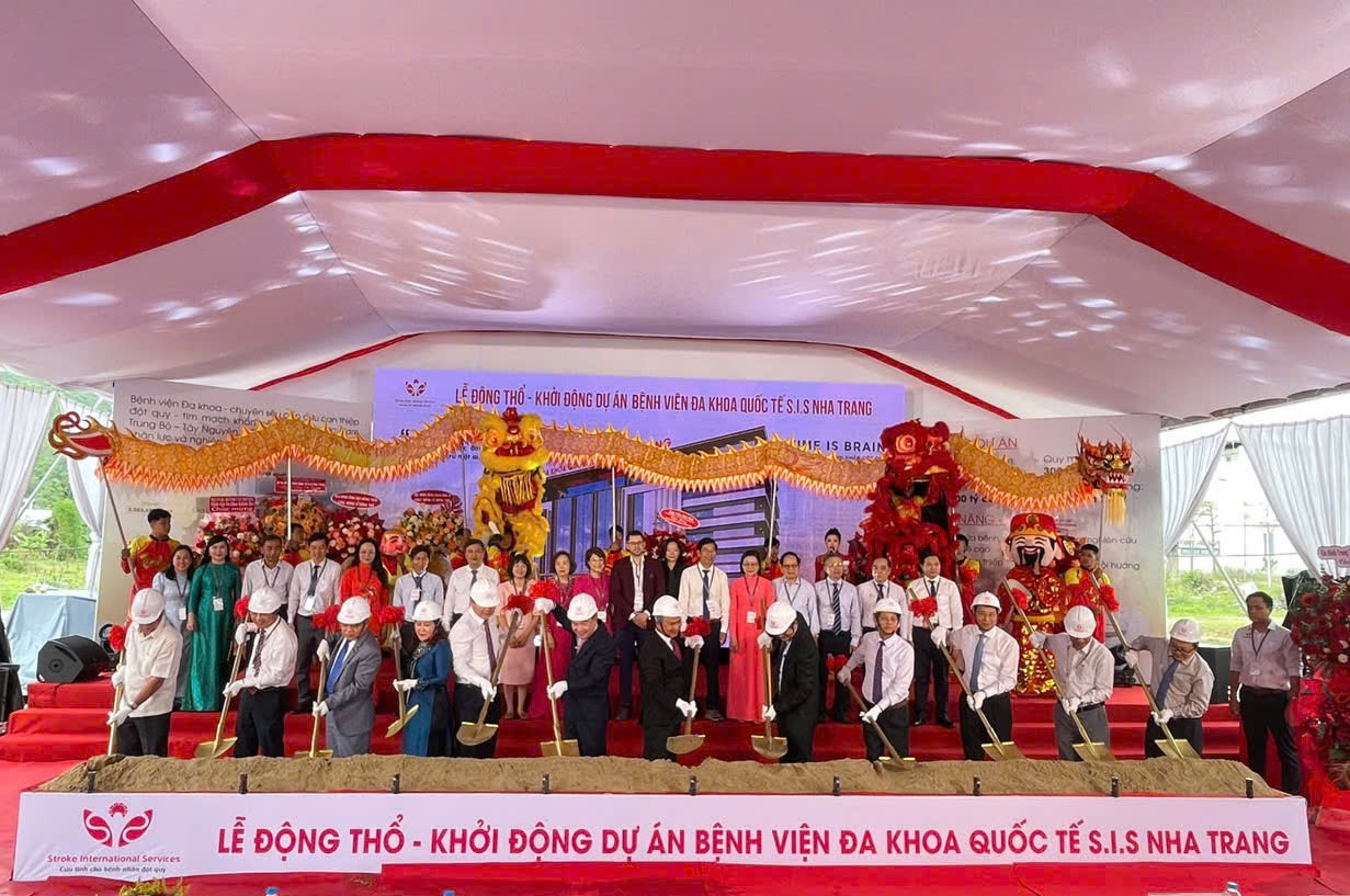 Khởi công Dự án Bệnh viện Đa khoa quốc tế S.I.S Nha Trang